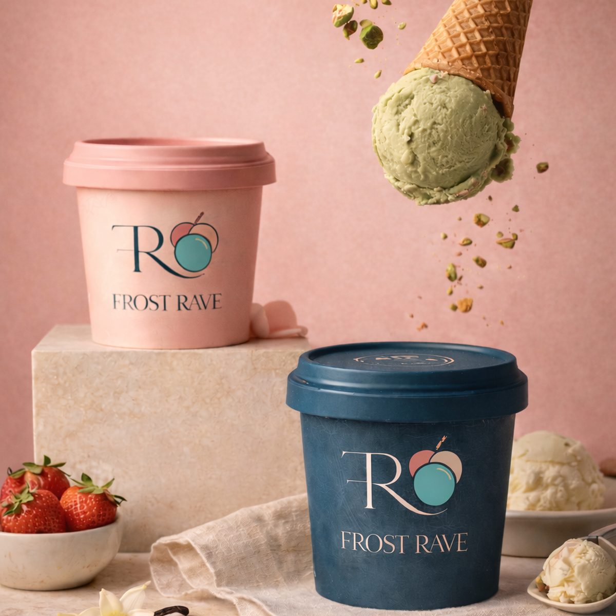 Frost Rave tub packaging