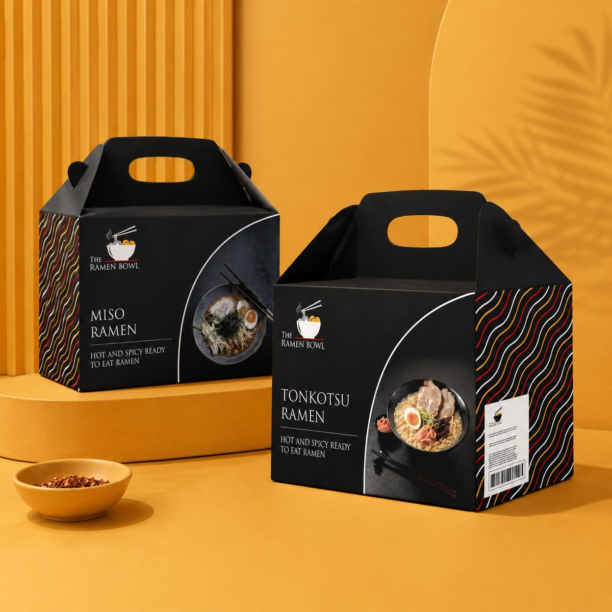 The Ramen Bowl takeaway packaging