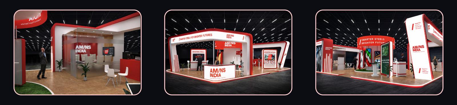 AMNS India, The stall, across angles