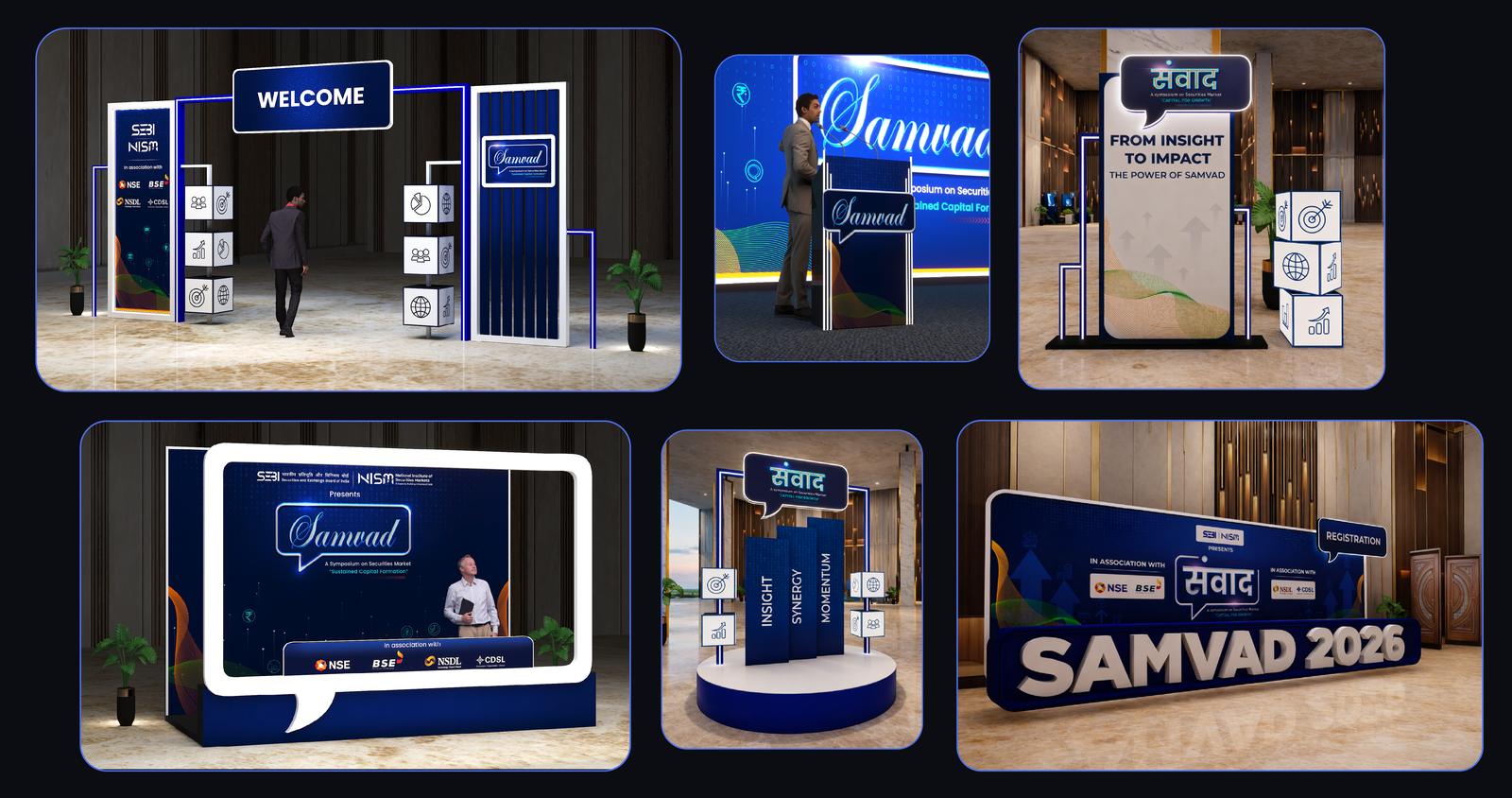 Samvad 2026, Spatial branding and welcome zones