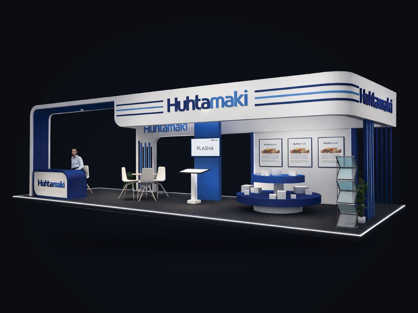 Huhtamaki exhibition stall design
