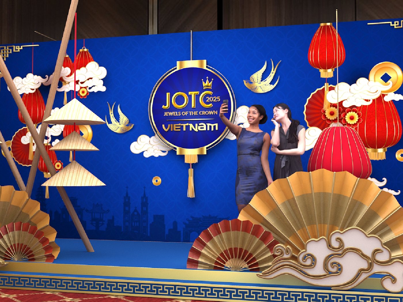 JOTC 2025 Jewels of the Crown spatial design for SBI Life Vietnam